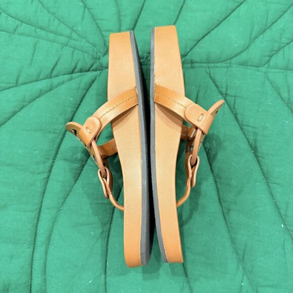 Tory Burch Miller Cloud Womens 5 Brown Sandals - Picture 3 of 5